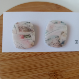 Medium Squoval studs