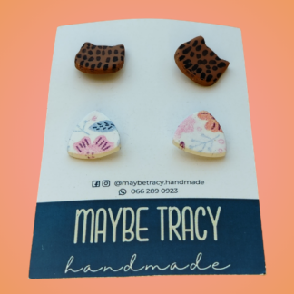 Studpack - Faux cat, rounded triangle