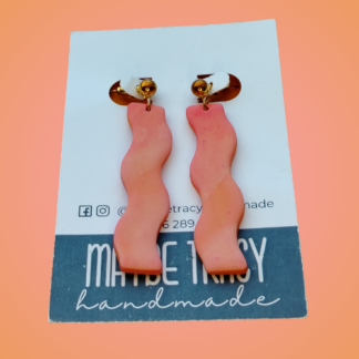 Wiggle in Coral marble