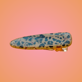 Knip in upcycle leopard, resin