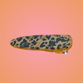 Knip in upcycle leopard